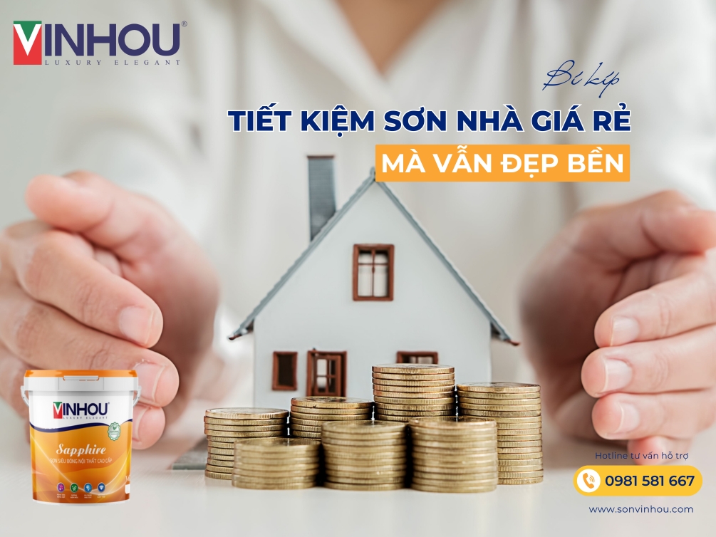 Bí kíp tiết kiệm sơn nhà giá rẻ mà vẫn đẹp bền cùng Sơn Halitex